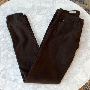 Ag Chocolate Brown The Legging Super Skinny. 26 R